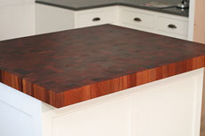 Grothouse Lumber custom wood countertop for This Old House Newton project