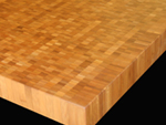 End Grain Carbonized Bamboo