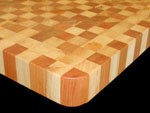End Grain Maple and Cherry