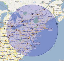 Green building regional map