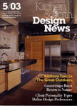 Custom Wood Countertops make the Kitchen & Bath Design News