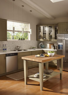 Custom Bamboo countertop by Grothouse Lumber