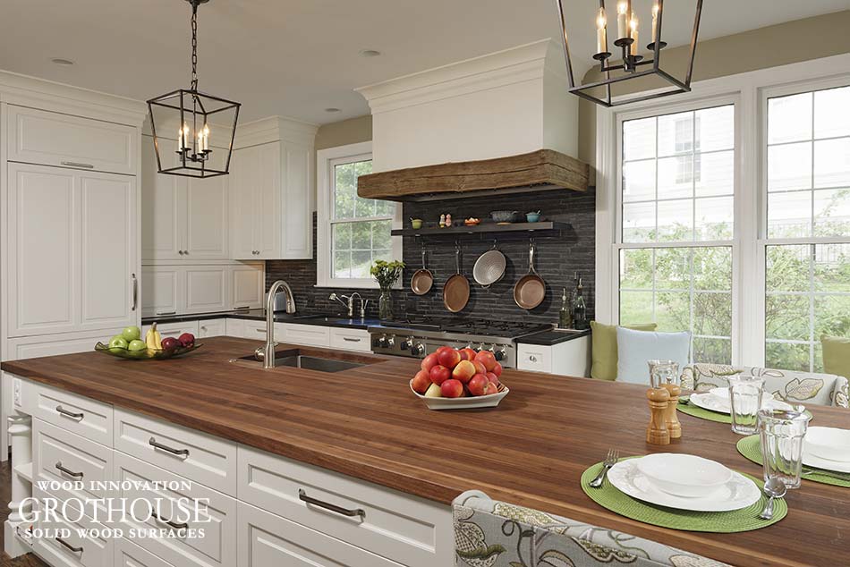 Walnut Kitchen Island Top Maryland Walnut Kitchen Island Top in MD