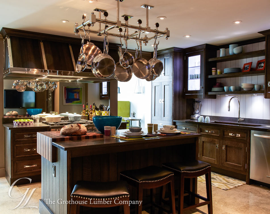 Custom White Oak with Walnut Checkerboard Butcher Block Custom White Oak with Walnut Checkerboard Butcher Block NY