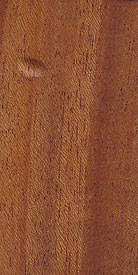 African Mahogany Wood with Belle Haven Stock Stain