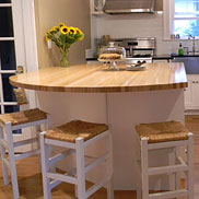 American Beech Wood Countertop in NJ