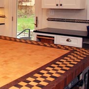 Beech, Wenge, Walnut Butcher Block Countertop in MD