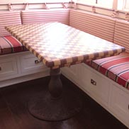Maple with Walnut Butcher Block Table in CA