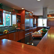 Custom Cherry Wood Countertop