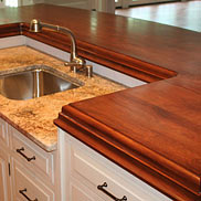 Wood Kitchen Island Countertop