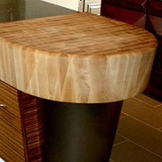 Maple Butcher Block Countertop in ON