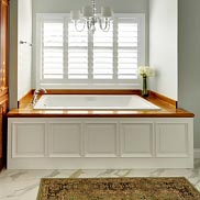 Teak Bathroom Countertop