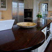 Walnut Kitchen Island