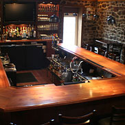 Sapele Mahogany Wood Bar Top