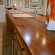 Walnut Wood Counter in Las Vegas, NV