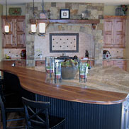 Walnut Wood Counter in Colorado