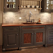 Custom Walnut Wood Counter in Philadelphia, PA