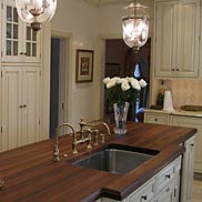 Walnut Wood Countertop in Villanova, PA