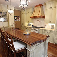 Walnut Wood Countertop in New Orleans, LA