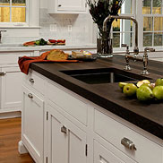 Wenge Wood Countertop with sink