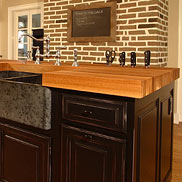 White Oak Wood Countertop