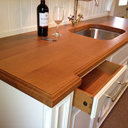 White Oak Wood Kitchen Counter in NJ