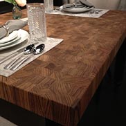 Zebrawood Butcher Block Countertop