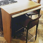 Zebrawood Wood Counter in FL