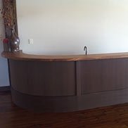 Zebrawood Bar Top in Mississippi