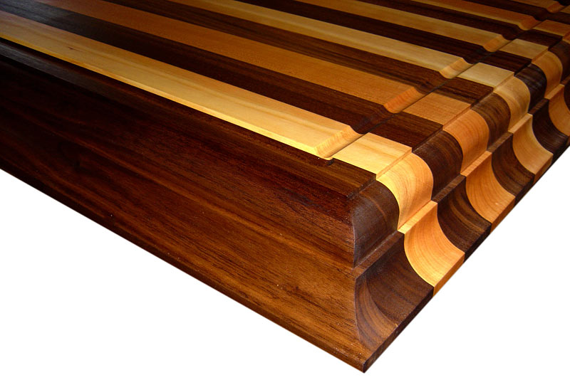 Wood Countertop with juice groove