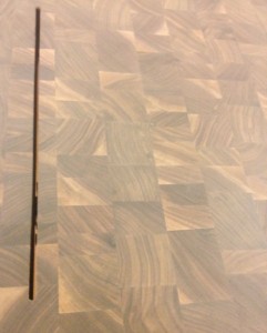 House Beautiful Butcher Block Knife Slot