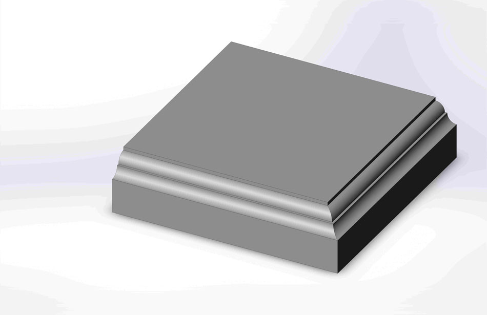 Standard Double Roman Ogee Countertop Edge by Grothouse