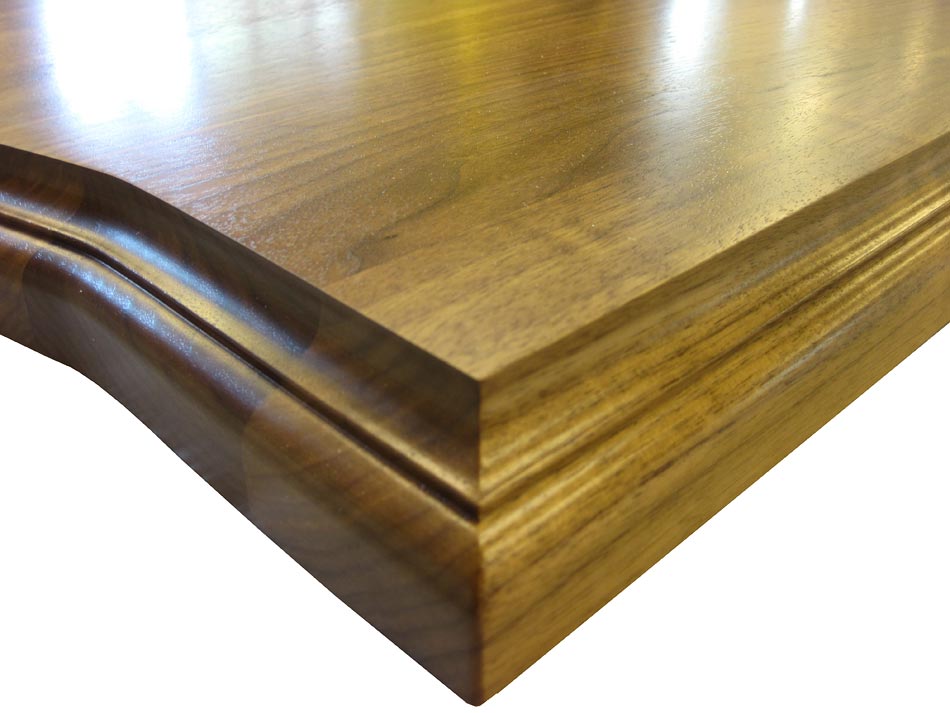 Classical Small Bead and Cove Countertop Edge Profile