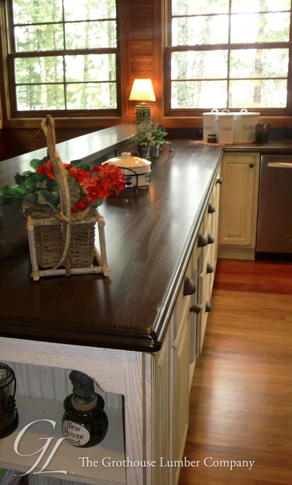 Custom Sapele Mahogany Wood Countertops in Plover Wisconsin Custom Sapele Mahogany Wood Countertops in Plover Wisconsin
